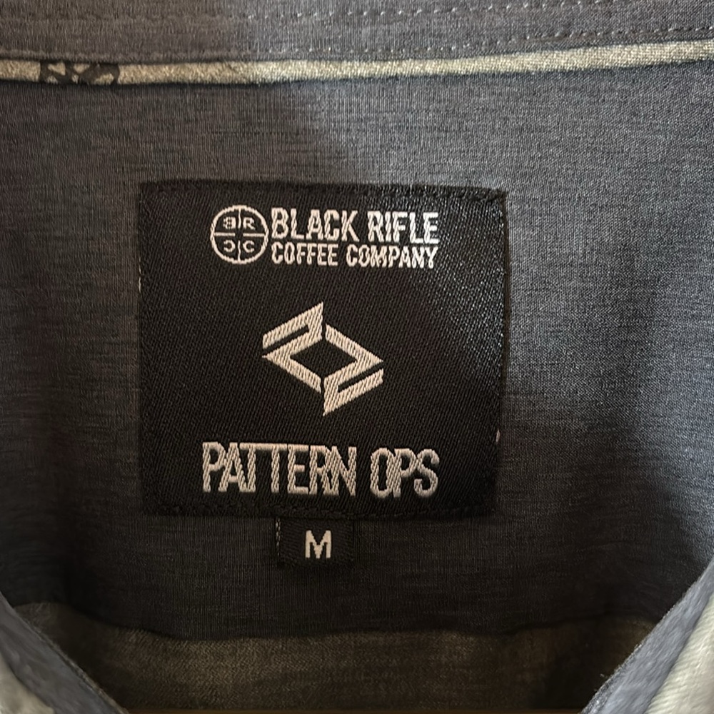 Black rifle coffee company Button Down Shirt. - Picture 3 of 5